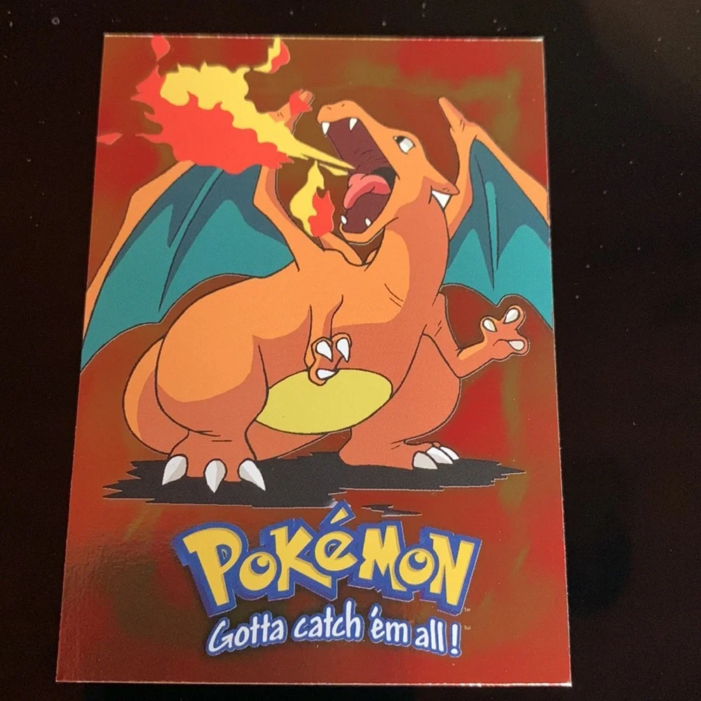 Charizard 06 Topps Pokémon The First Movie Trading card Halo 1999 Nintendo TCG